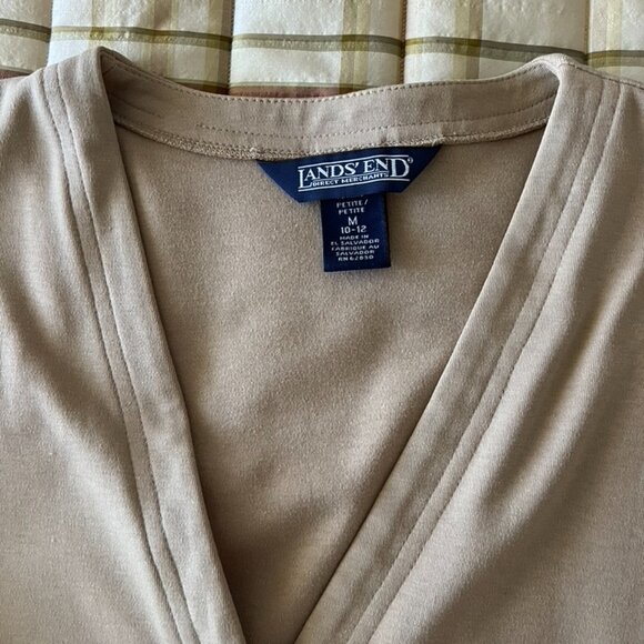 Lands' End V-Neck Cardigan size PM - Picture 5 of 8